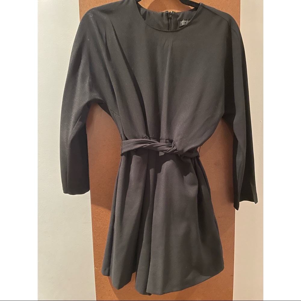 TOPSHOP black romper jumpsuit